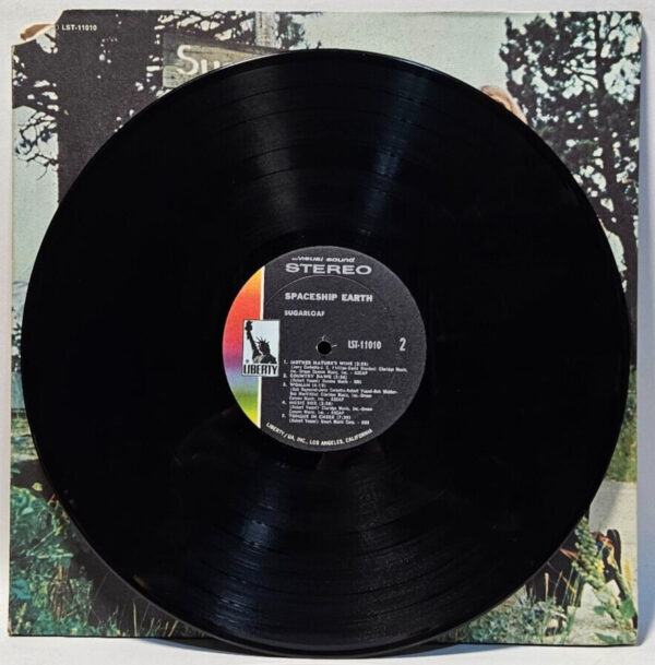 Sugarloaf - Spaceship Earth - 1971 PROG ROCK - CUTOUT - EX - Ultrasonic Cleaned - Image 4