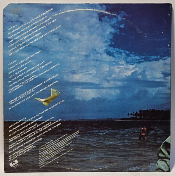 10cc - Bloody Tourists - 1978 ROCK REGGAE - CUTOUT - EX - Ultrasonic Cleaned - Image 2