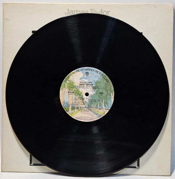 James Taylor - Walking Man - 1974 FOLK ROCK - EX - Ultrasonic Cleaned - Image 3