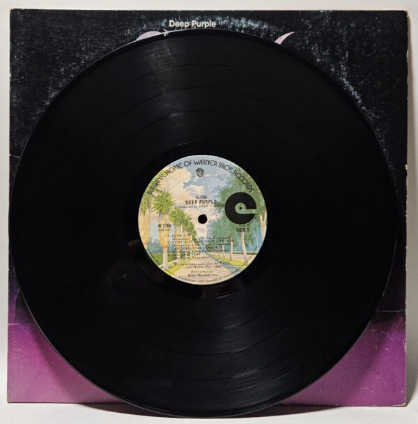 Deep Purple - Burn - 1974 HARD ROCK / BLUES ROCK - EX - Ultrasonic Cleaned - Image 3
