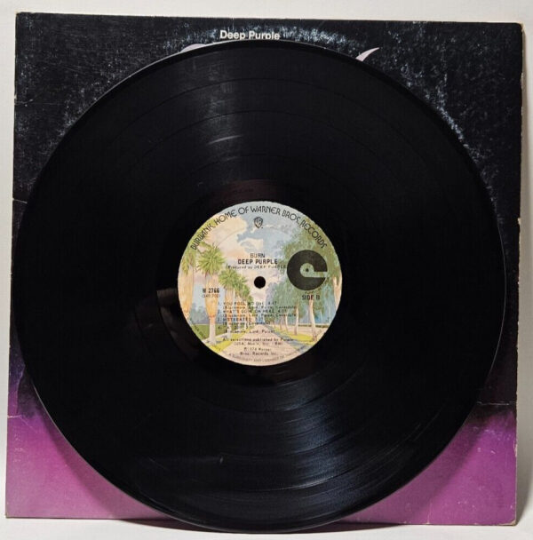 Deep Purple - Burn - 1974 HARD ROCK / BLUES ROCK - EX - Ultrasonic Cleaned - Image 4