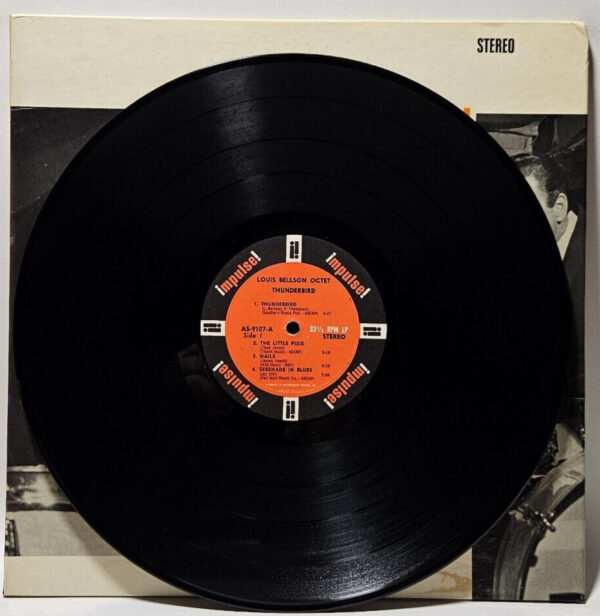 Louis Bellson - Thunderbird - 1966 JAZZ BOP VAN GELDER - EX - Ultrasonic Cleaned - Image 3