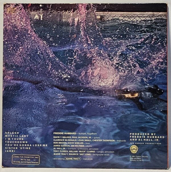 Freddie Hubbard - Splash - 1981 JAZZ FUNK - Fantasy - EX - Ultrasonic Cleaned - Image 2
