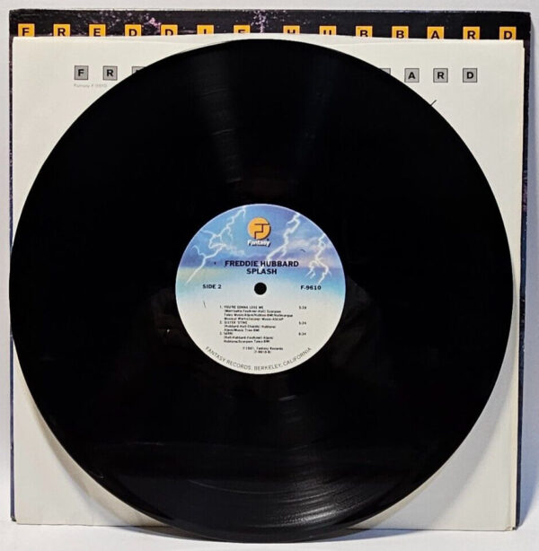Freddie Hubbard - Splash - 1981 JAZZ FUNK - Fantasy - EX - Ultrasonic Cleaned - Image 4