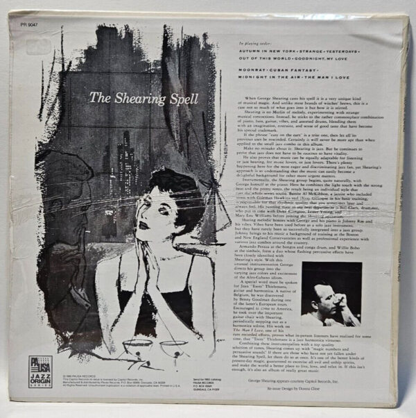 The George Shearing Quintet - The Shearing Spell - 1985 JAZZ LATIN - NOS SEALED - Image 2