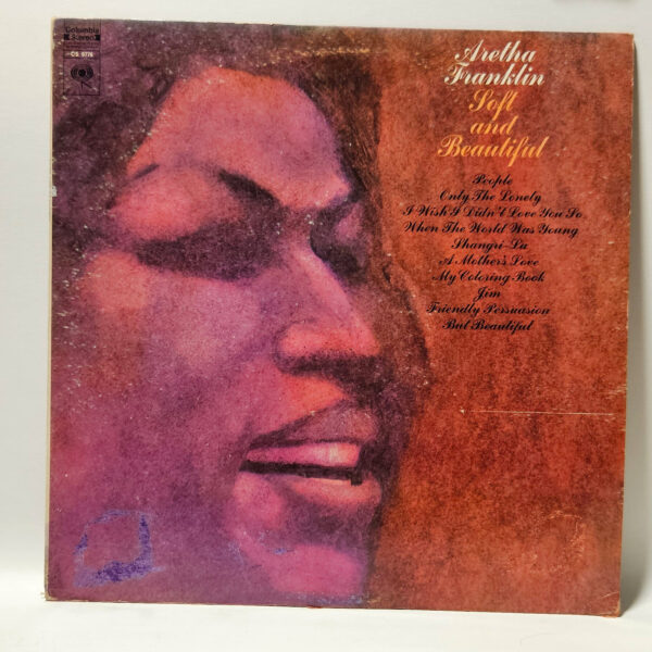 Aretha Franklin - Soft and Beautiful - 1969 2 EYE - EX - Ultrasonically Cleaned