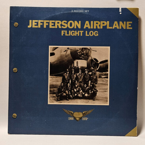 Jefferson Airplane - Flight Log - 1977 Folk Psych - EX - Ultrasonic Clean
