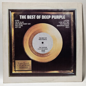 Deep Purple - The Best Of Deep Purple - 1972 - EX - Ultrasonic Clean