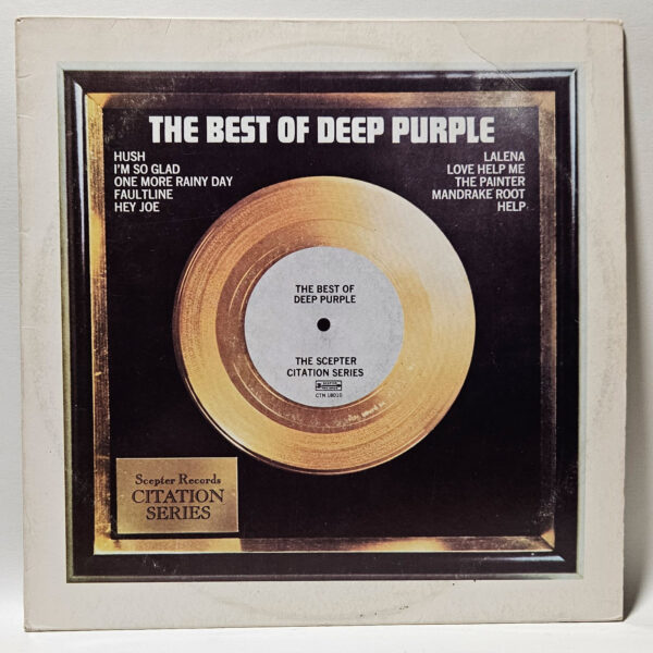 Deep Purple - The Best Of Deep Purple - 1972 - EX - Ultrasonic Clean