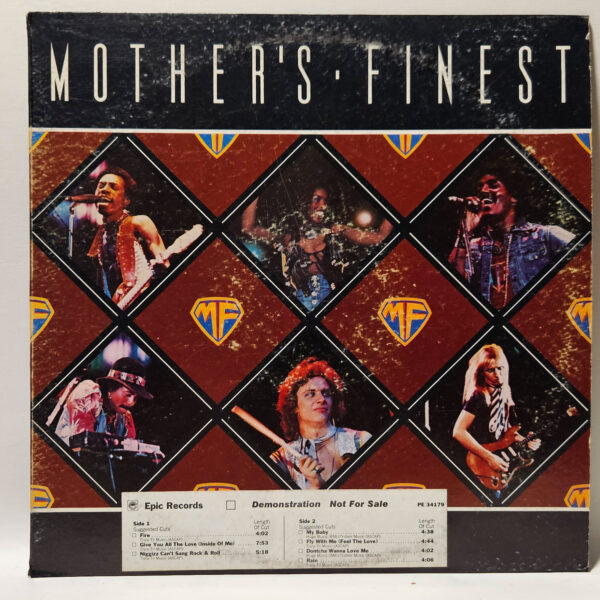Mother's Finest - Mother's Finest - 1976 Rock Funk - EX - Ultrasonic Clean