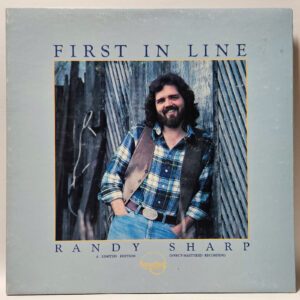 Randy Sharp - First In Line - 1976 Country Rock Nautilus - EX - Ultrasonic Clean