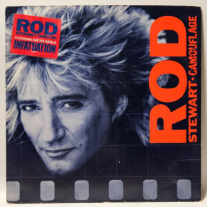 Rod Stewart - Camouflage - 1984 Rock - EX - Ultrasonic Clean