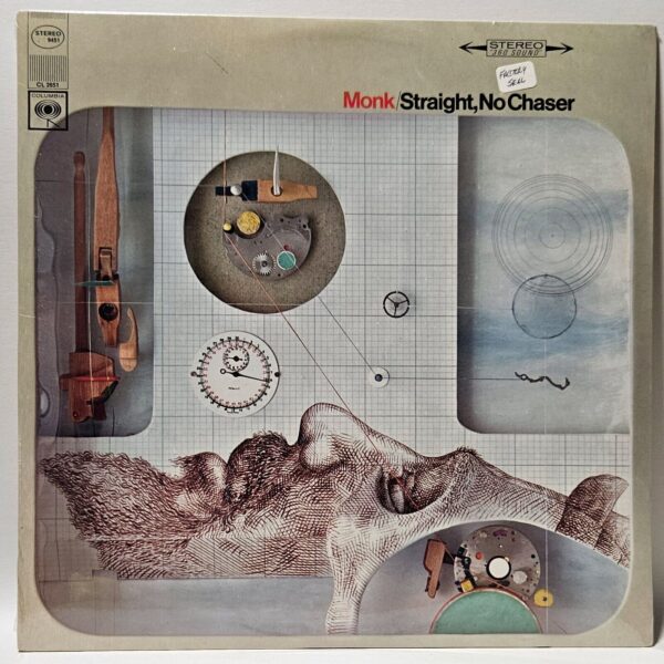 Monk - Straight, No Chaser - Columbia CL 2651 RE JAZZ HARD BOP - NOS SEALED
