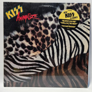Kiss - Animalize - 1984 Rock - EX Shrink 1st Press - Ultrasonic Clean