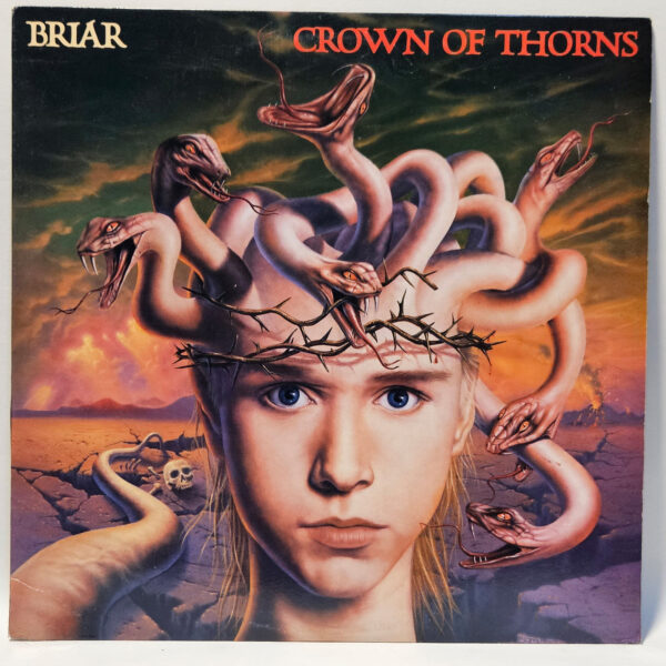Briar - Crown Of Thorns - 1988 Rock - EX - Ultrasonic Clean