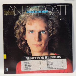 Andy Pratt - Shiver In The Night - 1977 Rock - EX  - Ultrasonic Clean