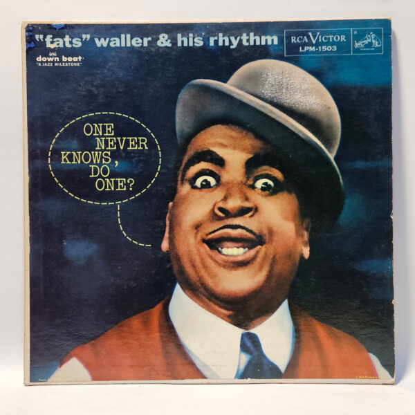 Fats Waller - One Never Knows, Do One? - 1957 Jazz - EX  - Ultrasonic Clean