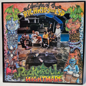Rich Kids On LSD - Rock N Roll Nightmare - 1987 Rock - EX  - Ultrasonic Clean