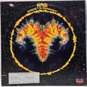 Ram - Where? (In Conclusion) - 1972 Rock - EX  - Ultrasonic Clean