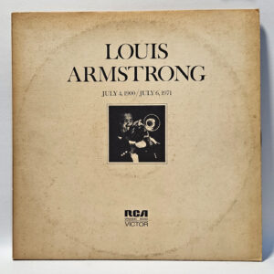 Louis Armstrong - July 4, 1900 - July 6, 1971 - 1971 Jazz - EX  - Ultrasonic Cln