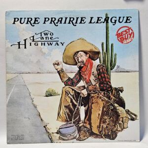 Pure Prarie League - Two Lane Highway - 1975  - EX  - Ultrasonic Clean