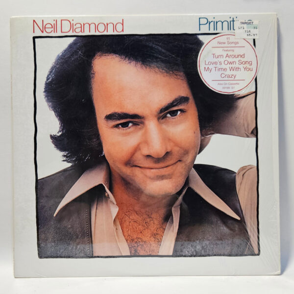 Neil Diamond - Primitive - 1984 Rock - EX  - Ultrasonic Clean