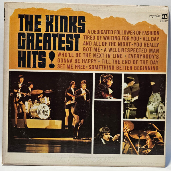 The Kinks - The Kink's Greatest Hits! Mono - 1966 Rock - VG - Ultrasonic Clean