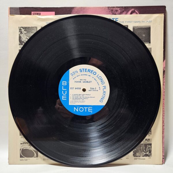 Hank Mobley - Roll Call - Blue Note BST 84058, RVG 47 W 63rd - Ultrasonic Clean - Image 5