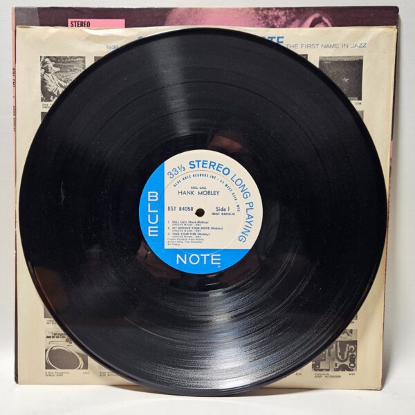 Hank Mobley - Roll Call - Blue Note BST 84058, RVG 47 W 63rd - Ultrasonic Clean - Image 6