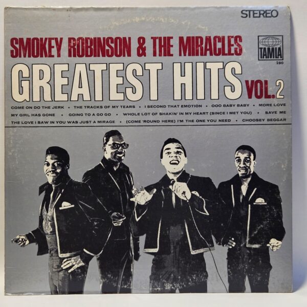 Smokey Robinson & The Miracles - Greatest Hits Vol. 2 - 1968  - EX - UltSnc Cln