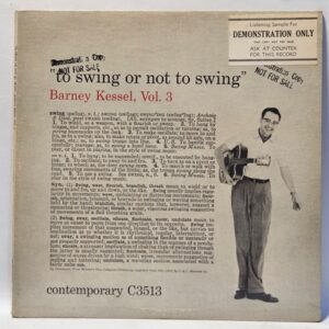 Barney Kessel - To Swing Or Not To Swing - 1956 - EX - Ultrasonic Clean