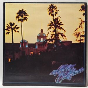 Eagles - Hotel California - 1976 w/poster STERLING - EX - Ultrasonic Clean