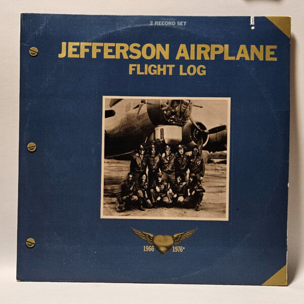 Jefferson Airplane - Flight Log - 1977 Folk Psych - EX - Ultrasonic Clean