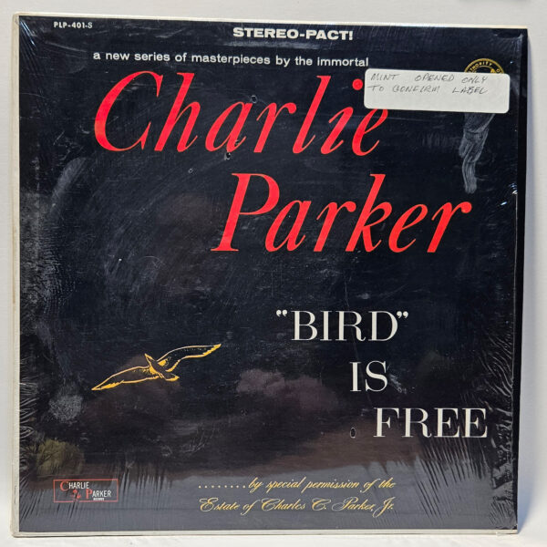 Charlie Parker - Bird Is Free - 1970 Jazz - EX - Ultrasonic Clean