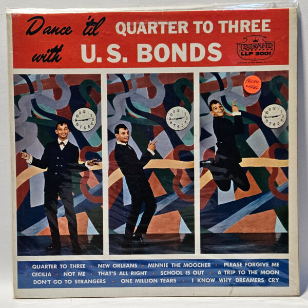 Gary U.S. Bonds - Dance 'Til Quarter to Three with U.S. Bonds - 1961 - EX - Ult