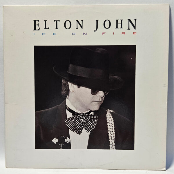 Elton John - Ice On Fire - 1985 - VG+ - Ultrasonic Clean