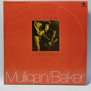 Gerry Mulligan - Mulligan/Baker - 1966 - EX - Ultrasonic Clean