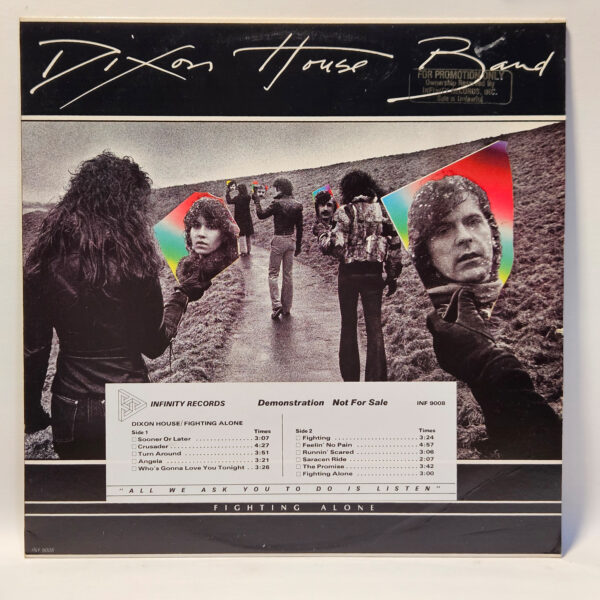 Dixon House Band - Fighting Alone - 1979 - EX - Ultrasonic Clean