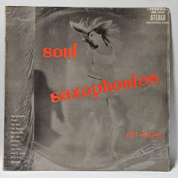 Art Heatlie - Soul Saxophonics - 1968 - VG+ - Ultrasonic Clean