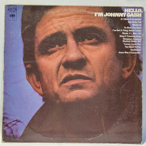 Johnny Cash - Hello, I'm Johnny Cash - 1970 - EX - Ultrasonic Clean
