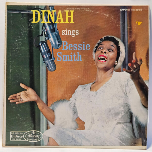 Dinah Washington - Dinah Sings Bessie Smith - 1958 - EX - Ultrasonic Clean