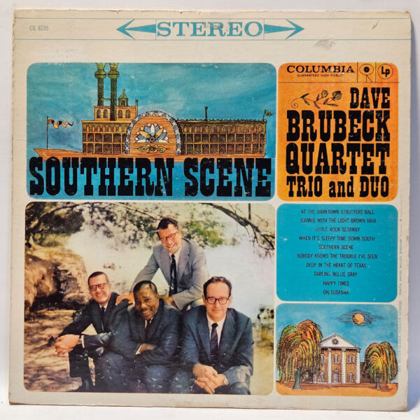 The Dave Brubeck Quartet - Southern Scene - 1960 - EX - Ultrasonic Clean