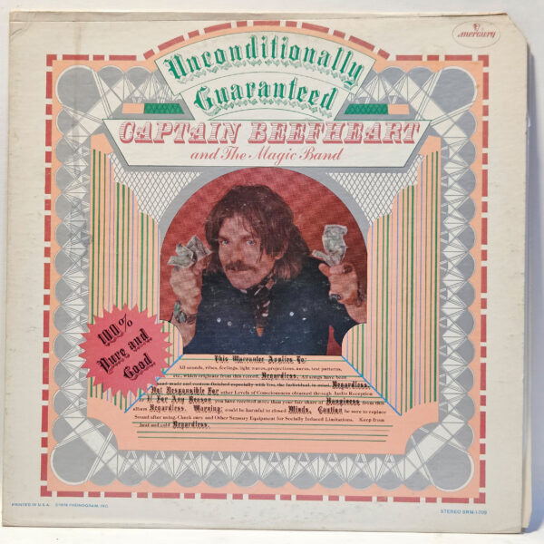 Captain Beefheart & The Magic Band - Unconditionally Guaranteed - 1974 - EX