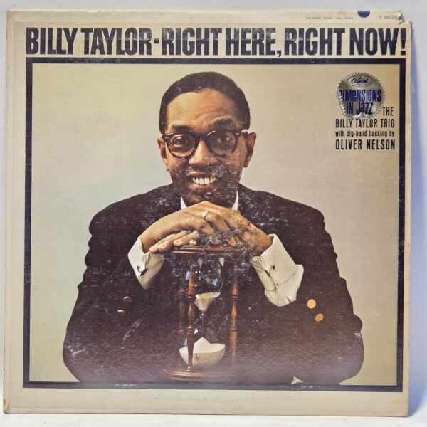 Billy Taylor Trio - Right Here, Right Now! - 1963 - EX - Ultrasonic Clean