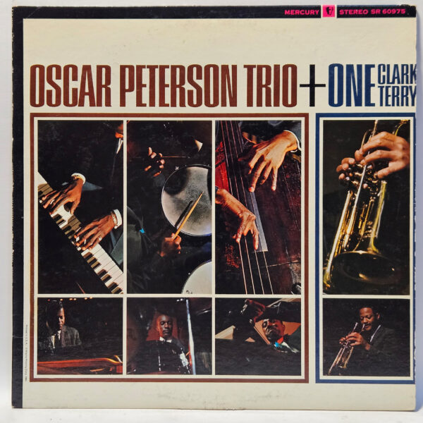Oscar Peterson Trio + One (Clark Terry) - 1964 Jazz Bop - EX - Ultrasonic Clean