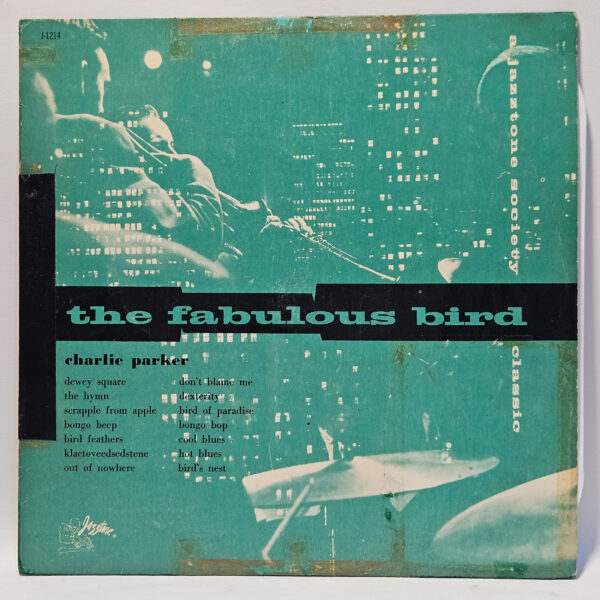 Charlie Parker - The Fabulous Bird - 1955 - VG+ - Ultrasonic Clean