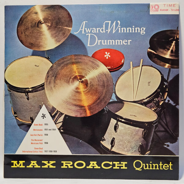 Max Roach Quintet - Award Winning Drummer - 1958 - EX - Ultrasonic Clean
