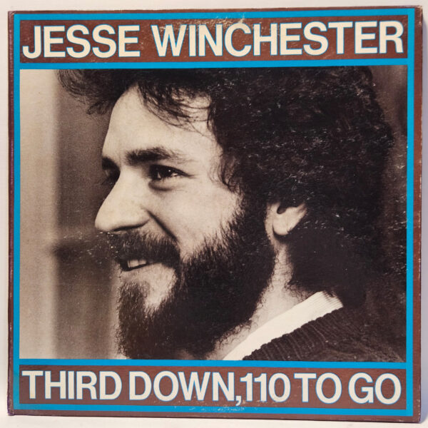 Jesse Winchester - Third Down, 110 to Go - 1972 - EX - Ultrasonic Clean