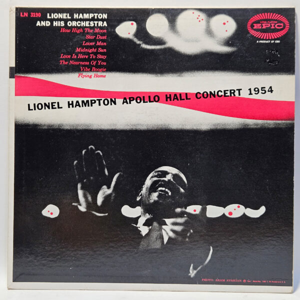 Lionel Hampton - Apollo Hall Concert 1954 - 1955 - EX - Ultrasonic Clean