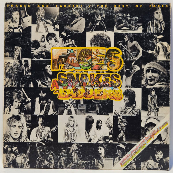 Faces - Snakes and Ladders: The Best of Faces - 1976 - VG+ - Ultrasonic Clean